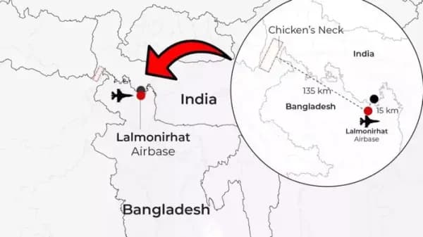 China to Help Bangladesh Revive Airbase Near 'Chicken Neck', India on High Alert