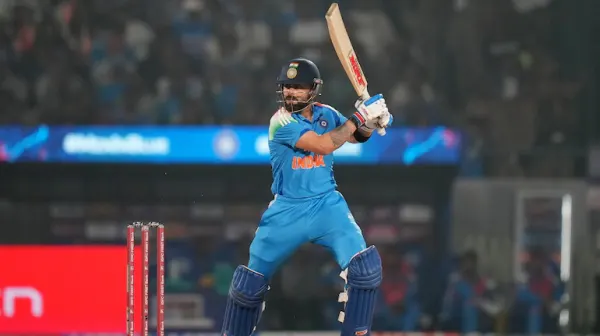 Virat Kohli falls seven runs short of century in ODI against New Zealand
