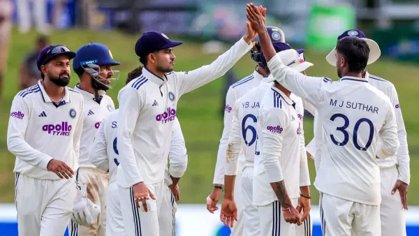 IND vs SL: Sri Lanka 265/8 as Rain Halts India’s Charge, Follow-On Threat Looms